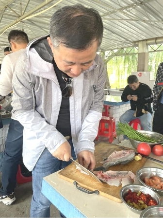 蘇州市環(huán)境保護(hù)有限公司董事長卜志威親自下廚